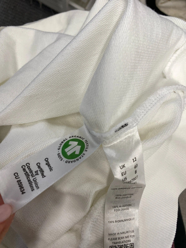 Lovely asos design Ivory sweatshirt UK 12 KS002