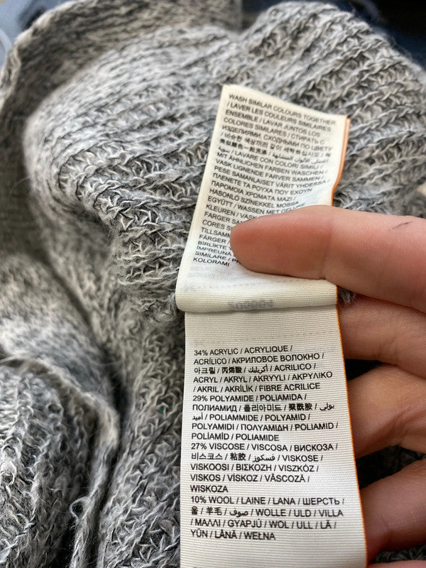 Fabulous duo of loose fit open front cardigans Superdry / New Look UkM #6 JR001