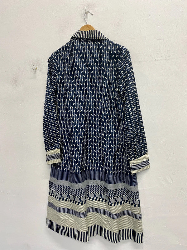 Fabulous Vintage 1960’s geometric midi dress Uk10/12 EC003