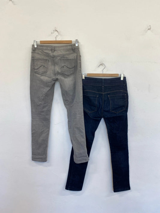 Next Stylish Skinny Jeans Duo UK 6-10 #11 LK009