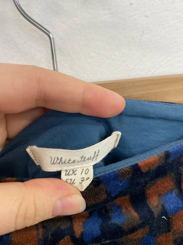 White Stuff Fabulous Multicolour Artsy Mini Skirt UK 10 WLH01