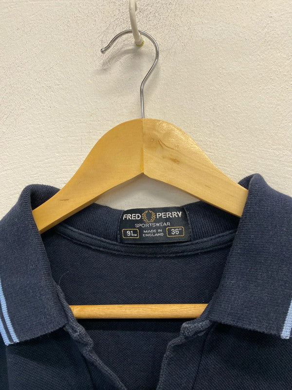 Fabulous Fred perry classic men’s polo shirt 36” UkS Navy SG090