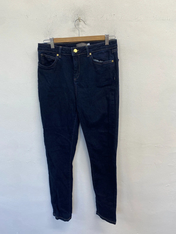 Lovely mint velvet skinny jeans UK 12 long LN001