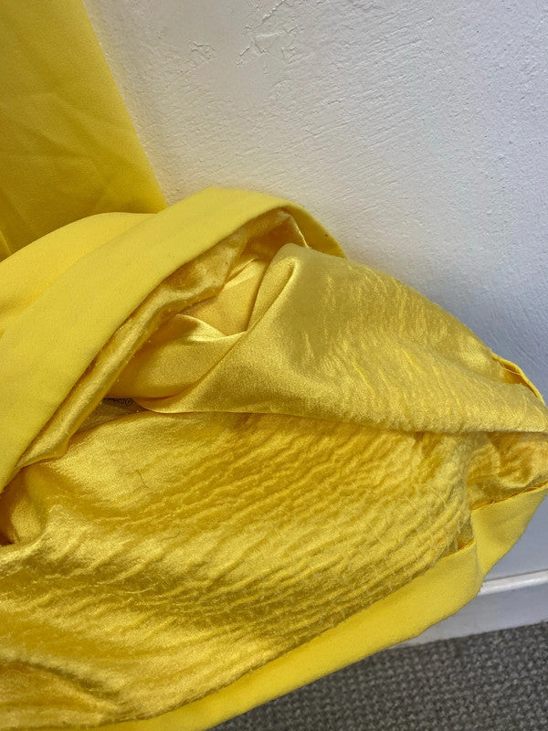 AQAQ Fabulous Yellow Maxi Dress UK 8 CJ001