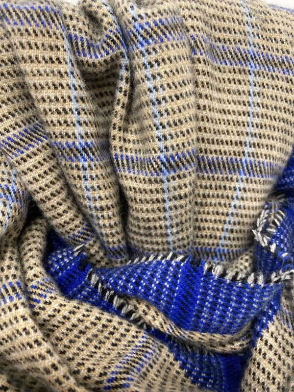 Huge check scarves Prince of Wales cosy classic LC