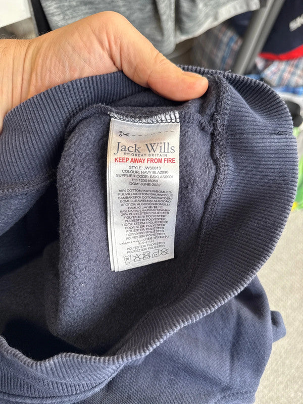 Classic Jack Wills navy 12-13y hoodie NC001
