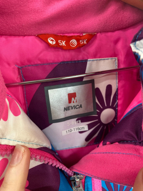 Nevica & Quechua Cute Windbreakers Duo Girls 5-6 Years #20 AG006