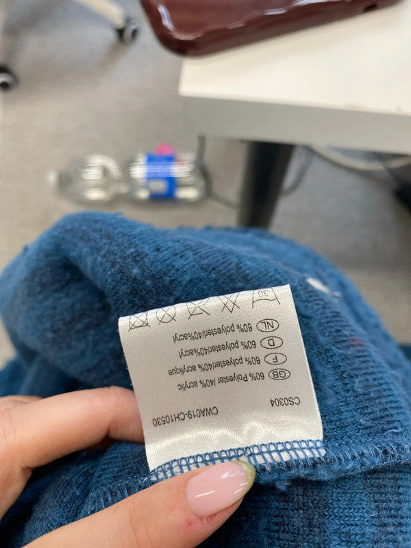 Fabulous craghoppers blue fleece jumper 1/4 zip UK 14 SG090