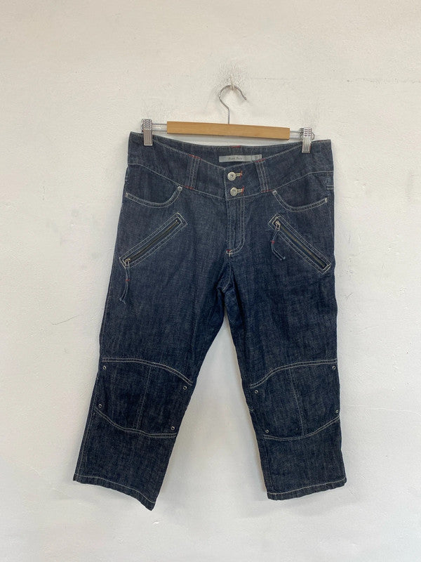 Part Two John Lewis Y2K Sonyah Crop Jeans UK 12 MM005