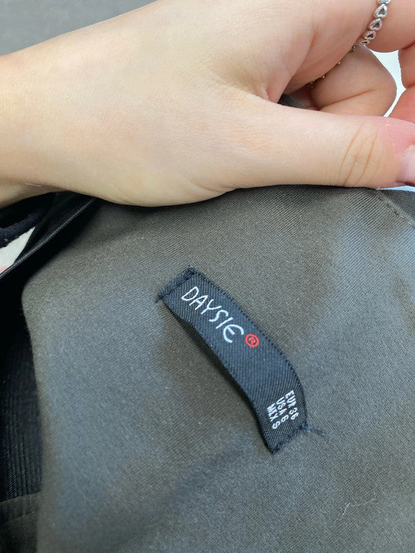 Lovely duo of khaki leggings and trousers h&m daysie UK 6 #16 LK009