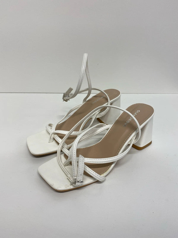 Fabulous Glamorous block heel samples UK6 classic summer KS002