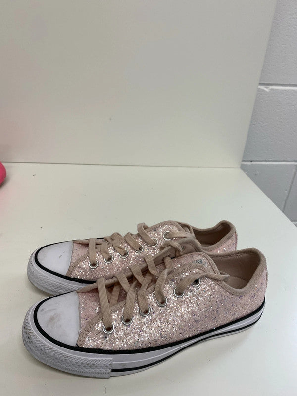 Fabulous Converse pink glitter pumps New Uk5 MS002