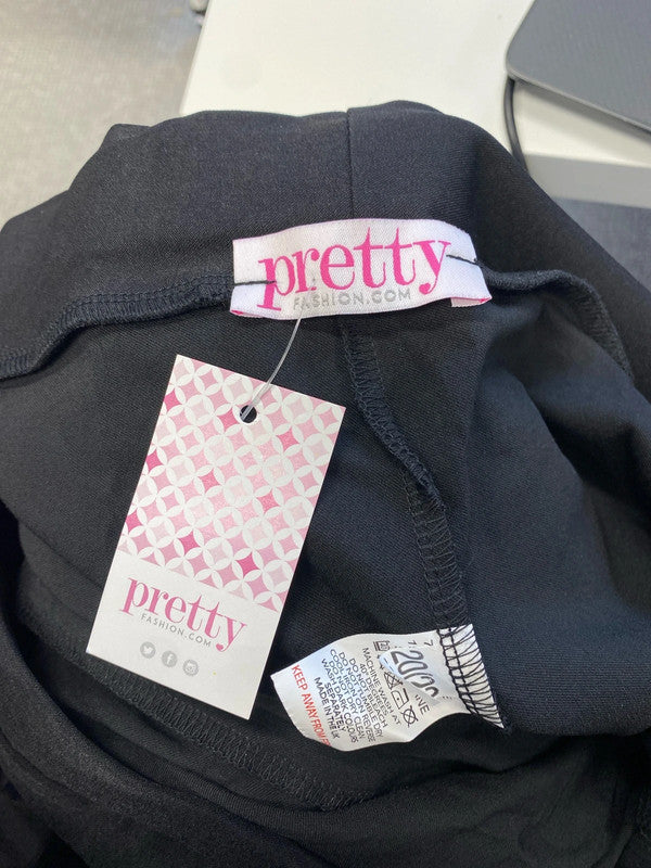 Stunning pretty fashion active leggings black UK 20/22 RM002