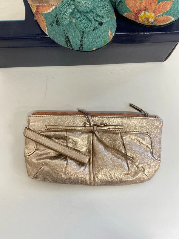 Laceys & M&S Fabulous Turquoise Floral Flats & Matching Clutch UK 4 AT001