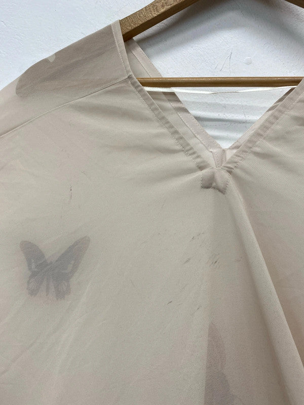 H&M Gorgeous Butterfly Floral Kaftan One Size NC001