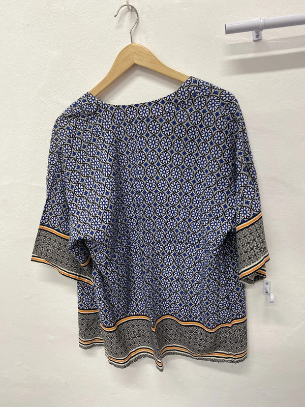 Fabulous Dorothy Perkins floral ethnic vibes kimono jacket Uk8 AG006