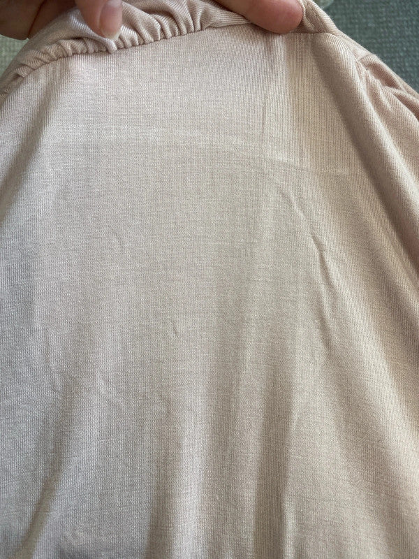 Asos Fabulous Rose Pink Maternity Cold Shoulder Dress UK 10 JB005