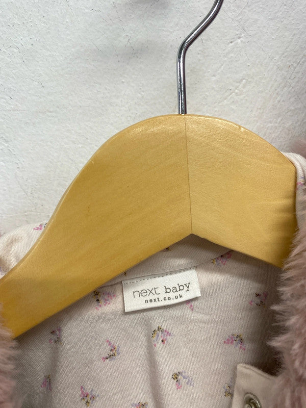 Lovely baby winter suits bunny puffer next John Lewis age 6-9m KM004