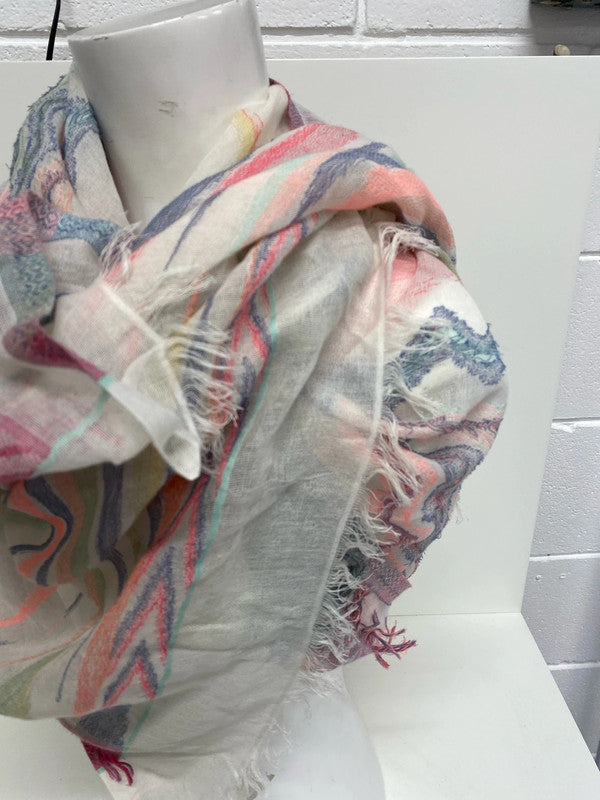 Fabulous Ombré London Aztec shawl boho scarf wrap KM004