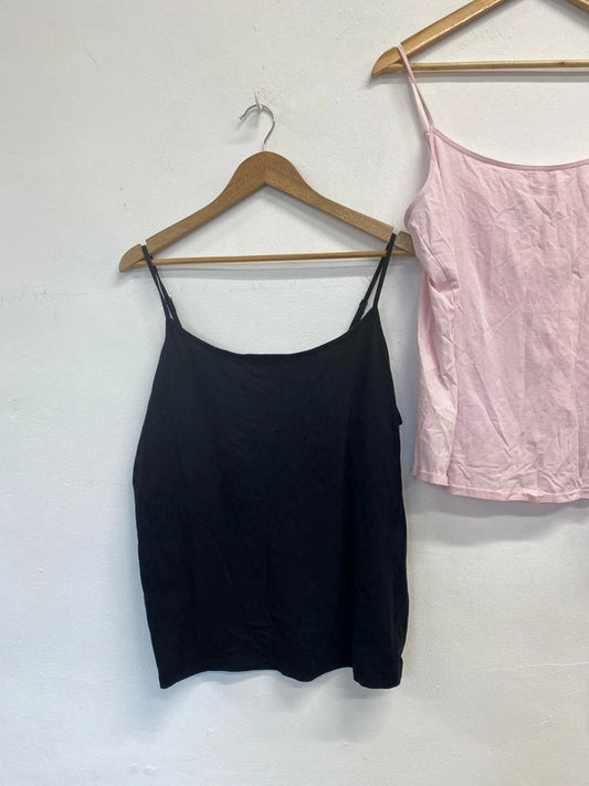 Lovely bundle of fitted cami vests George Primark UK 20-24 #8 YM001