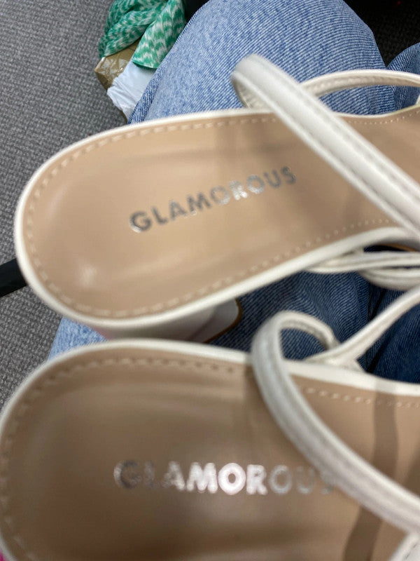 Fabulous Glamorous block heel samples UK6 classic summer KS002