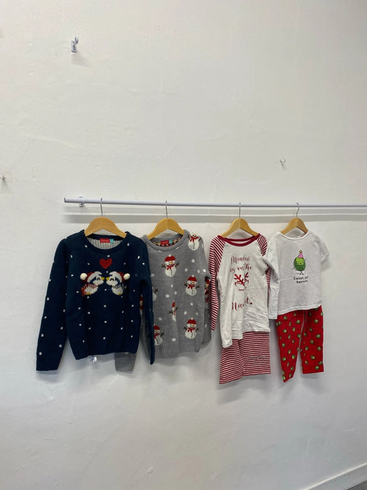 Fabulous Christmas Jumper Age 6-8 Lilly Dan bundle #47 LD003