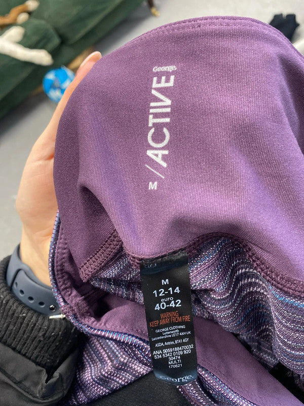 Lovely gym gear bundle asos George leggings sports bra UK 12-14 JH001