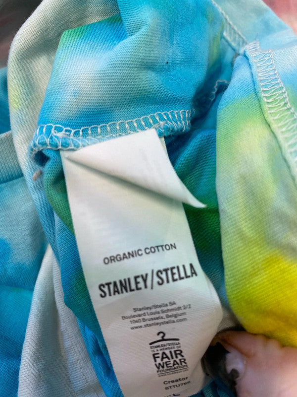 Fabulous Lucy & Yak Stanley Stella tie dye unisex t shirt UkL JR001