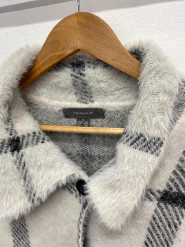 Fabulous super soft cuddly longline shacket Uk10/12 Primark CR002