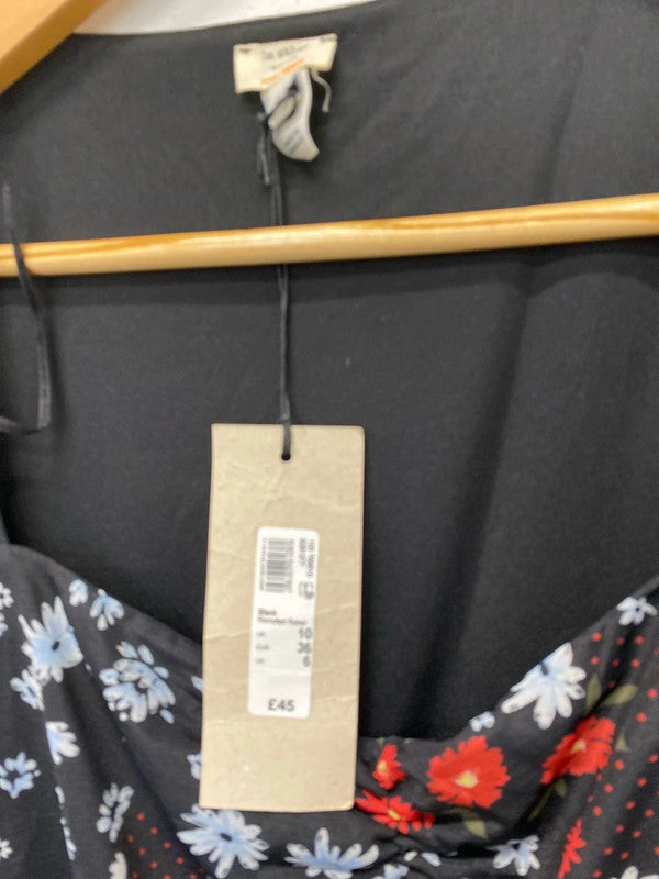 Fabulous river Island Rebooted Rebel maxi dress floral Uk10 New LL003