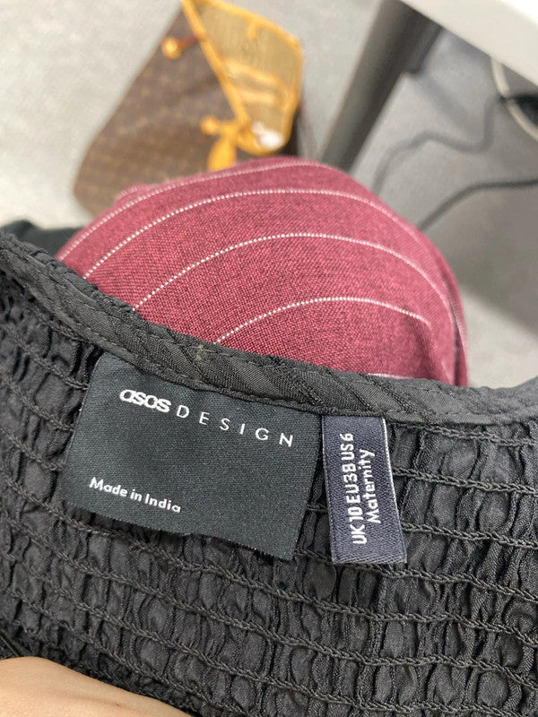 Lovely asos design tiered midaxi dress UK 10 KS002