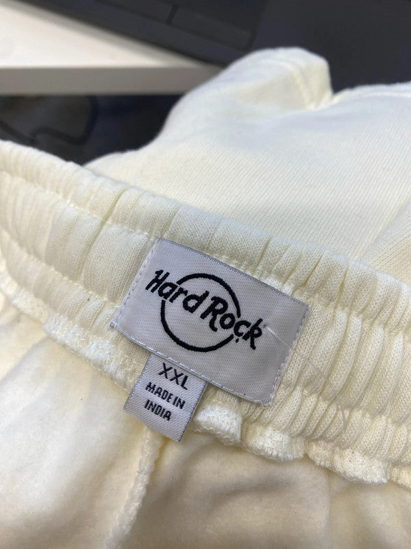 Lovely hard rock hotel cream sweat shorts uk XXL KN002