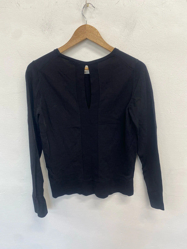 Lovely United colors of Benneton black jumper UK L SS002