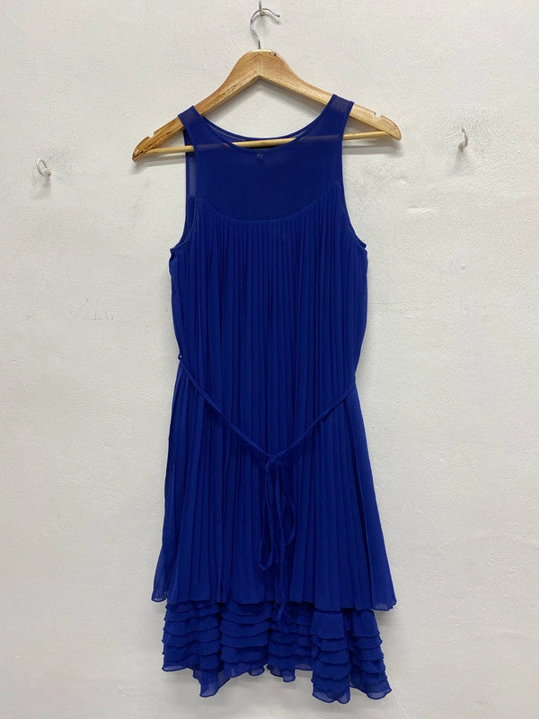 Fabulous Royal Blue Dress by Spotlight Warehouse Uk8 JA002