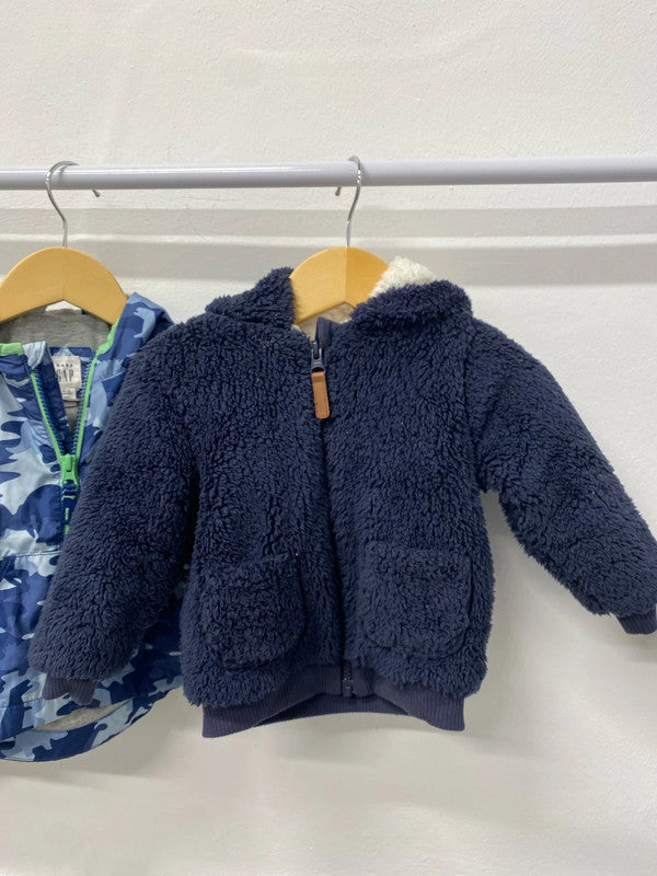 Lovely bundle 2 boys coats Zara John Lewis age 9-12 m YTH01