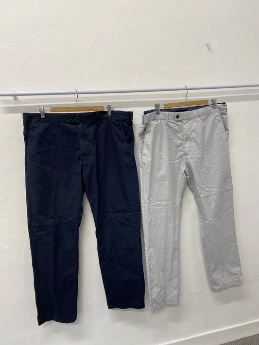 Fabulous duo of summer men’s chinos M&S classic W40” L31 JS004