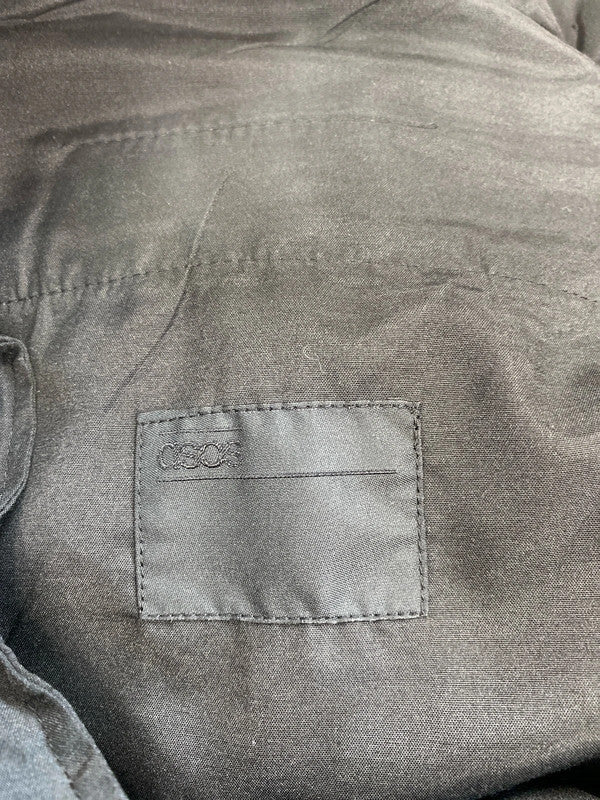 Asos Elegant Black Silvery Floral Trousers 30W/30L LD001