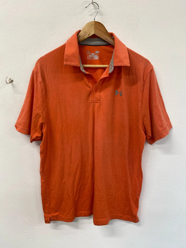 Classic Under Armour coral heatgear polo Loose fit L LD003