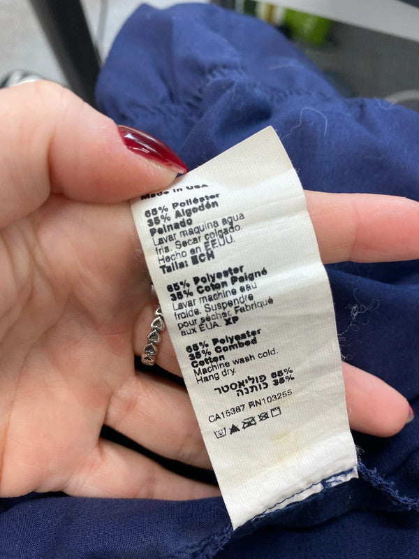 Lovely American apparel navy dress UK XS AE001