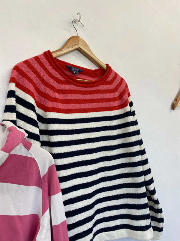 Fabulous ladies nautical summer jumper bundle crew clothing Joules Uk14 #6 KM005