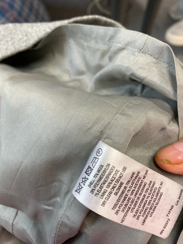 Stunning French Connection classic grey dress Uk8 wool blend AG006