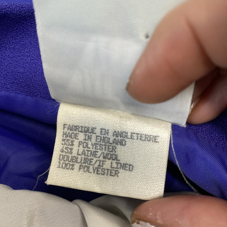 Vintage Jacques Vert 1980’s Fabulous purple Occasion Event Outfit uk14/16 IZ001