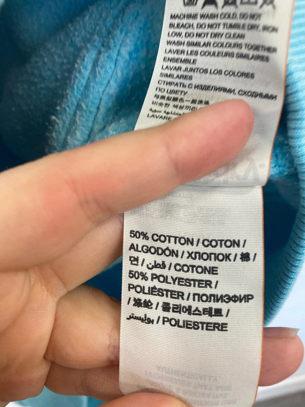 Superdry Sporty Turquoise Zip Thru Hoodie Size XS GK002