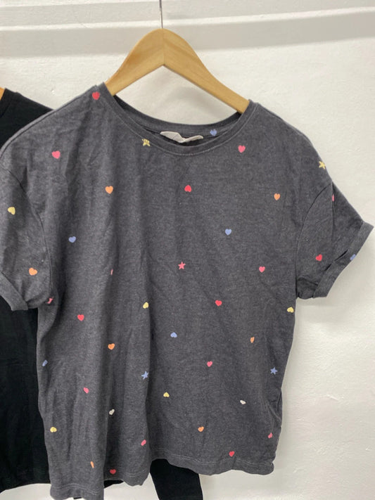 Fabulous Trio of T shirts classics Uk8-10 Asos M&S #5 JH001