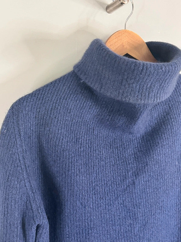 Gorgeous soft and cosy Zadig & Voltaire ribbed longline knit FF002 S