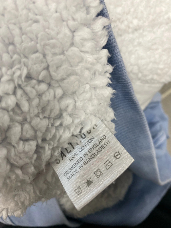 Fabulous Saltrock ombré blue & white fleece jacket Uk10 MA003