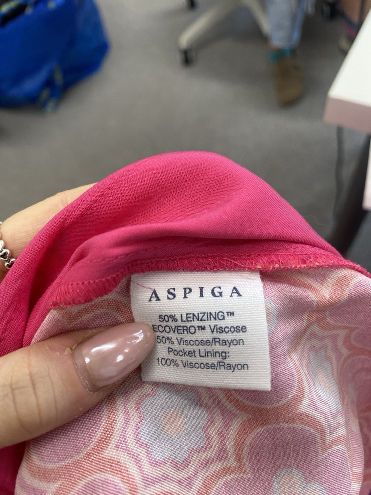 Lovely Aspiga Pink Flower Power Trousers UK M SS002