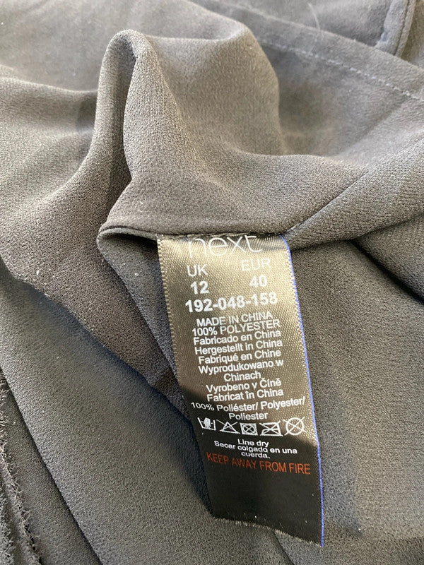 Fab Next classic sequin party dress rose gold & black Uk12 MB001