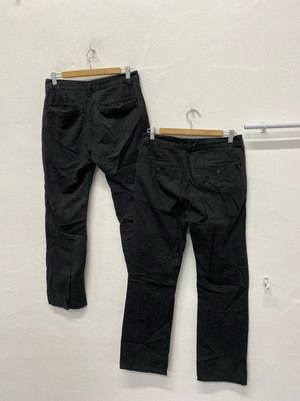 Fab duo of Men’s Dark chinos from F&F W30 L302 JH001