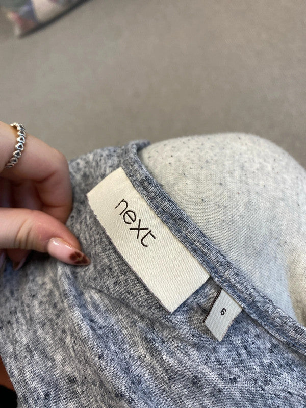 Lovely summer tops bundle h&m next grey black UK 6-8 #6 LK009